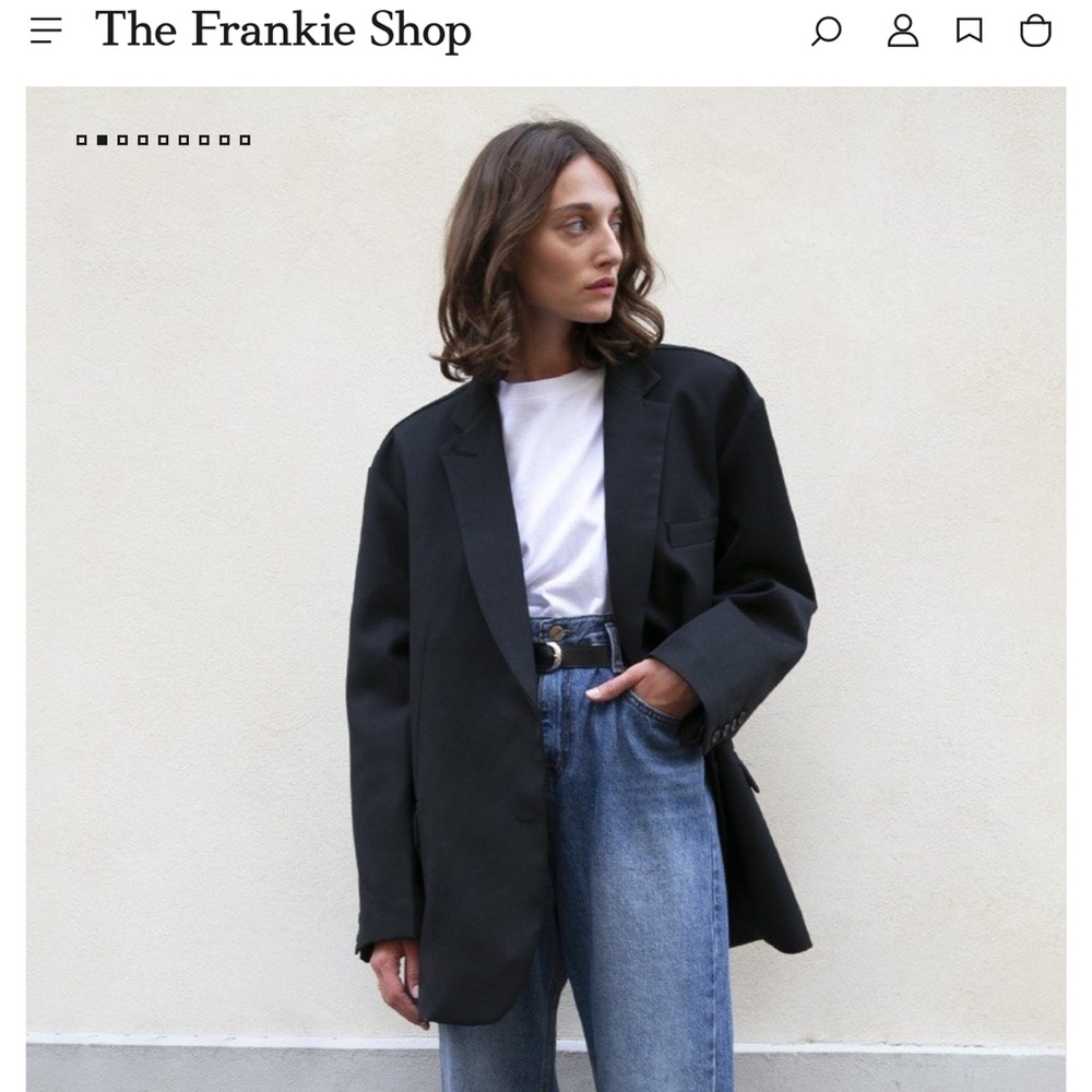 The Frankie Shop oversized boyfriend blazer